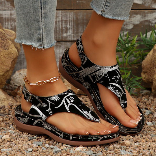 Damen Komfortable Freizeit-Sandalen R&B