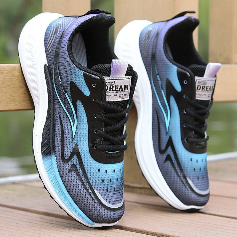 Damen Sportliche Laufschuhe mit atmungsaktiver Netzstruktur und reaktionsfreudiger Dämpfung R&B