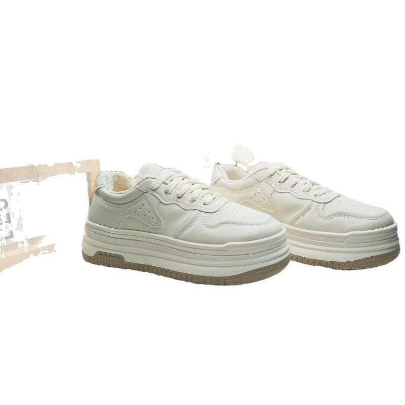 Damen Modische Sneaker mit dickem Komfortprofil