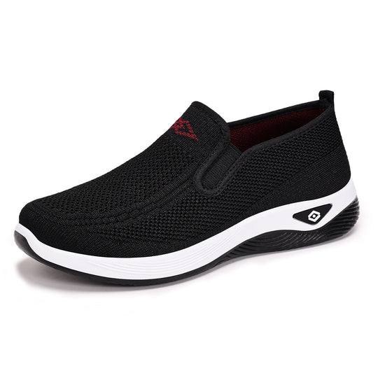 Damen Bequeme Slip-On Sportschuhe mit atmungsaktivem Netzdesign R&B