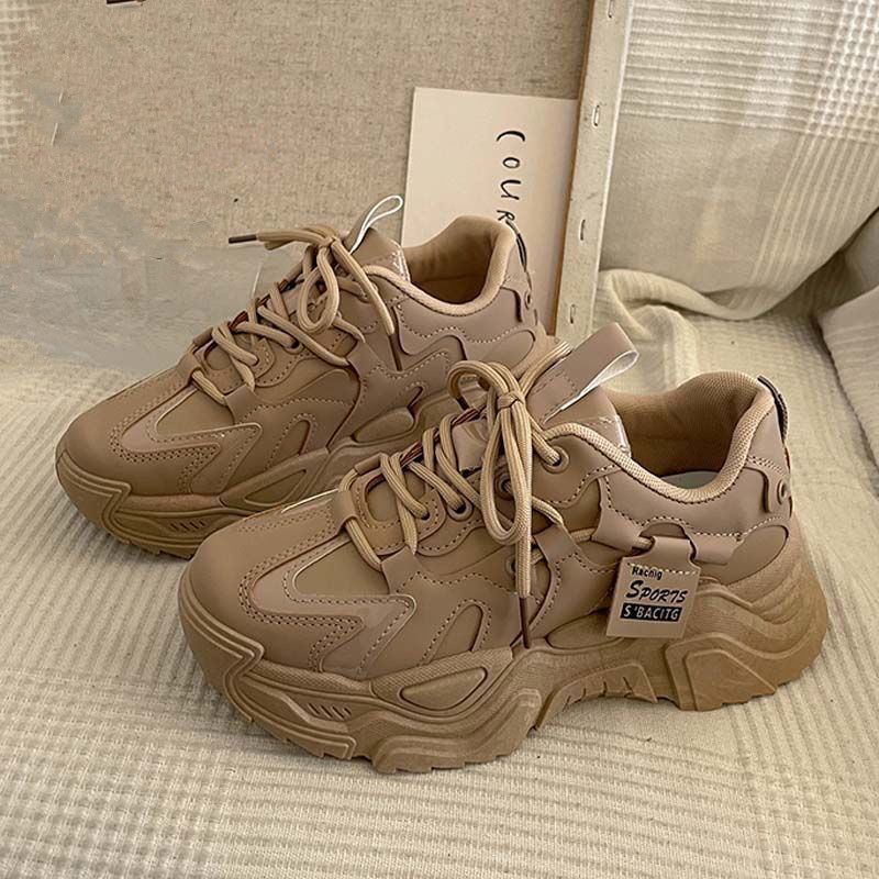 Damen Sportliche Chunky Sneakers mit atmungsaktiver Sohle R&B