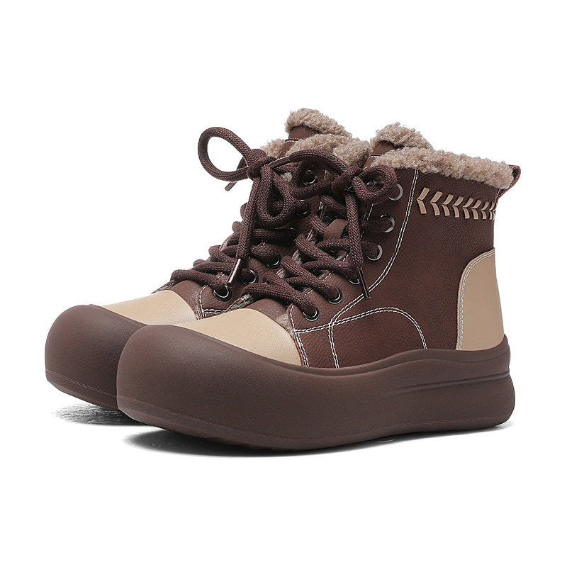 Damen Bequeme Winterstiefel mit wärmendem Innenfutter R&B