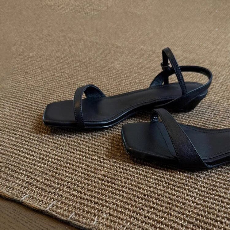 Damen elegante Sandalen mit modischem Riemchendesign und weichem Fußbett R&B