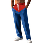Herren modische Sweatpants mit innovativem Schnitt und seitlichen Eingrifftaschen R&B