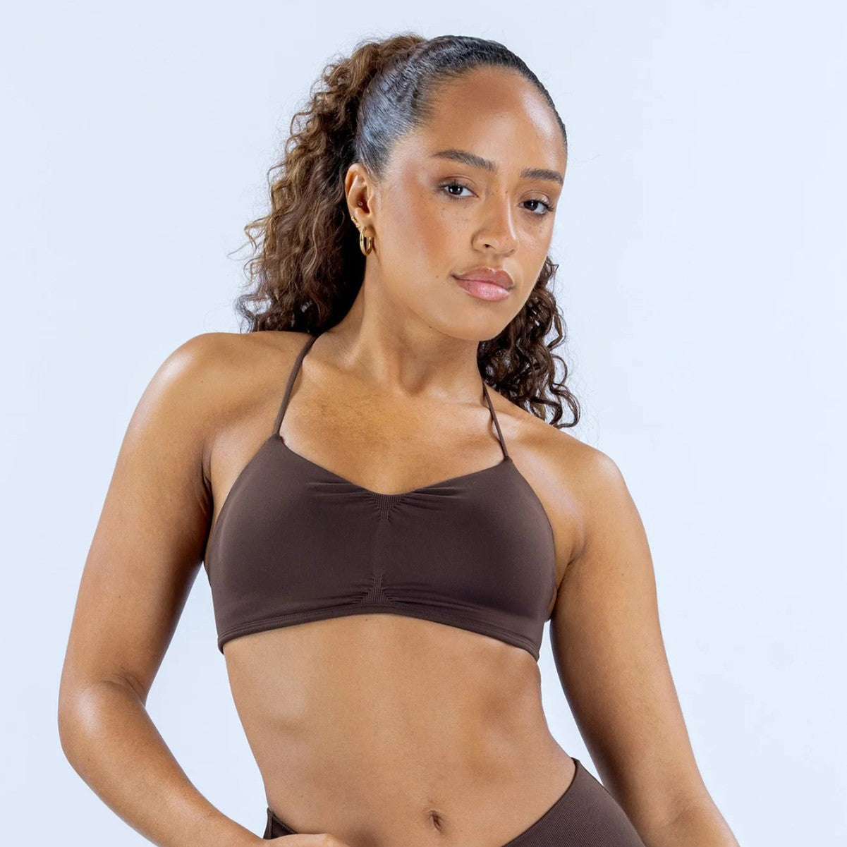 Damen Sport-Bikini-Oberteil mit verstellbaren Trägern und unterstützender Passform R&B