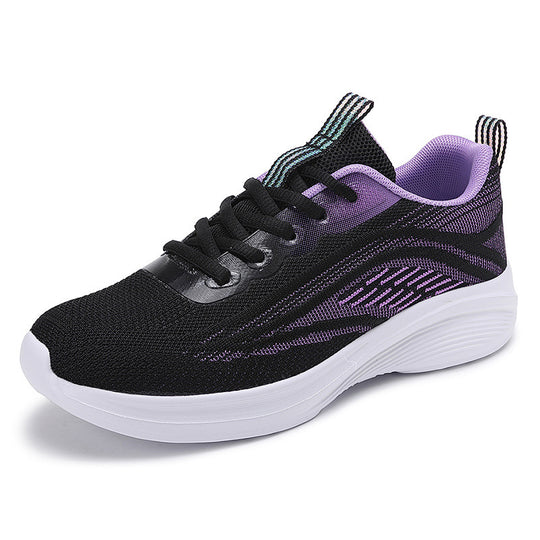 Damen Sportliche Leichtgewicht Sneakers mit atmungsaktivem Obermaterial R&B