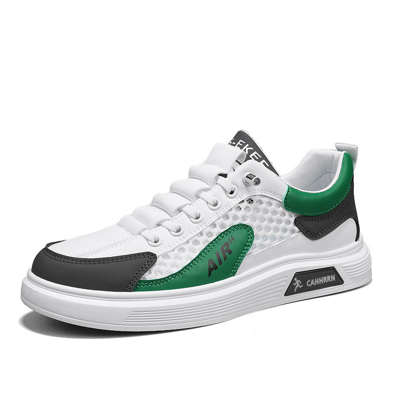 Damen Sportliche Mesh-Sneaker mit atmungsaktiver Oberflächenstruktur und dämpfender Sohle R&B