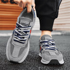 Damen Sportliche Sneakers mit atmungsaktivem Mesh-Obermaterial und stabiler Gummisohle
