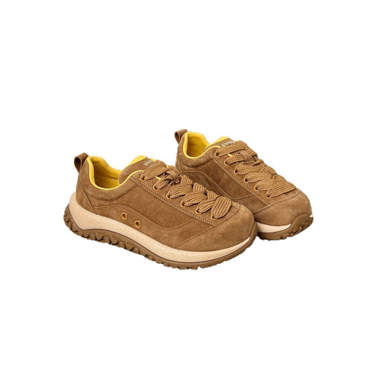 Damen Sportliche Freizeit-Sneaker mit rutschfester Sohle und atmungsaktiver Obermaterialstruktur R&B