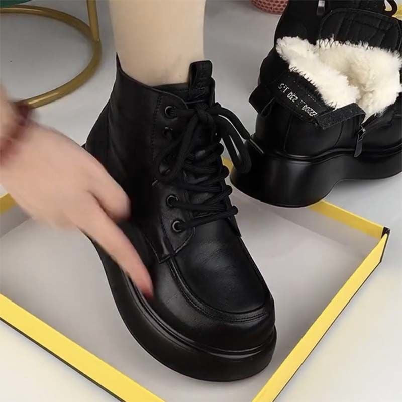 Damen Sportliche Winterstiefel mit warmem Futter und rutschfester Sohle