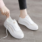 Damen modische Sneaker mit ergonomischer Dämpfung und atmungsaktiver Oberflächenstruktur R&B