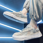 Damen Sneakers mit atmungsaktiven Netzpaneelen und stoßdämpfender Sohle R&B
