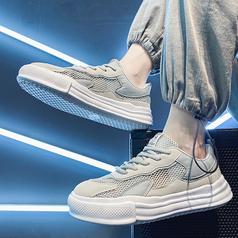 Damen Sneakers mit atmungsaktiven Netzpaneelen und stoßdämpfender Sohle R&B