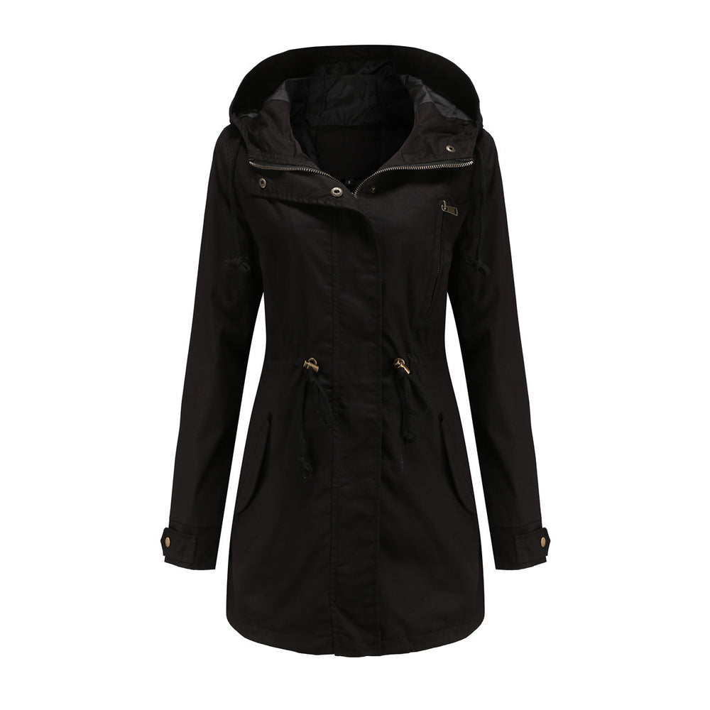 Damen Funktionsjacke mit verstellbarem Bund und Reißverschluss R&B