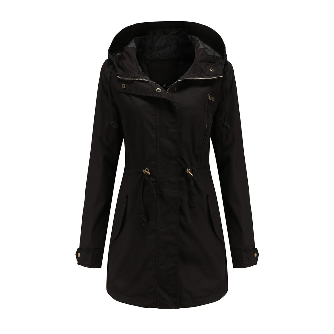 Damen Funktionsjacke mit verstellbarem Bund und Reißverschluss R&B