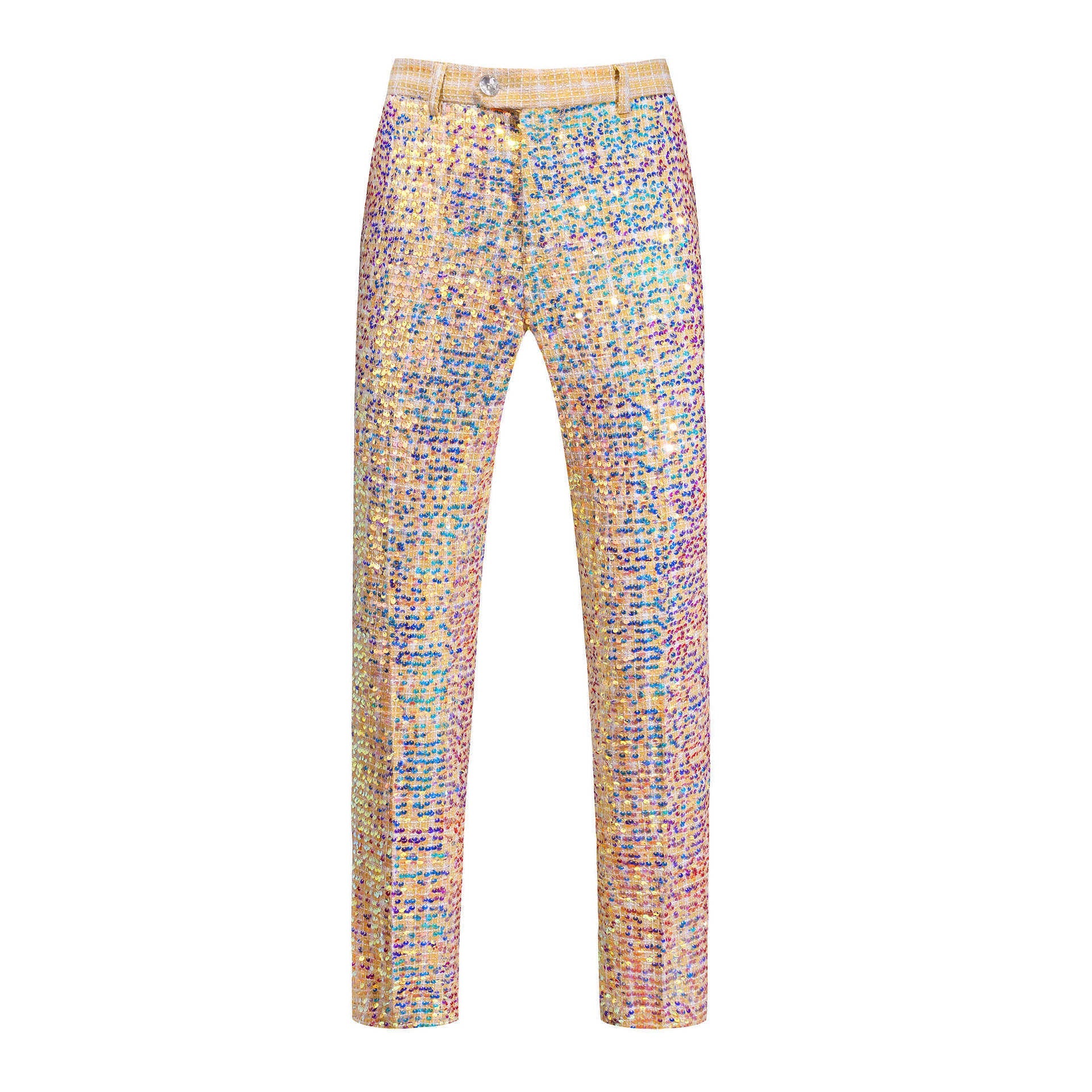 Damen Glamouröse Pailletten-Hose R&B