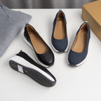 Damen Bequeme Loafers mit rutschfester Sohle und atmungsaktivem Innenfutter