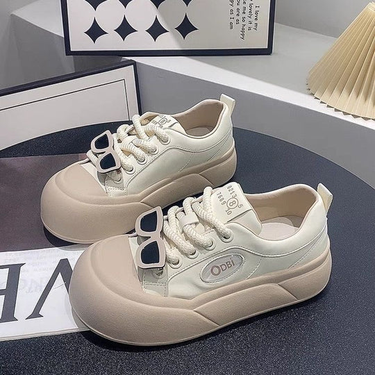 Damen Trendige Sneaker mit markantem Plateau R&B