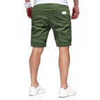 Herren Freizeit Cargoshorts mit elastischem Bund und praktischen Seitentaschen
