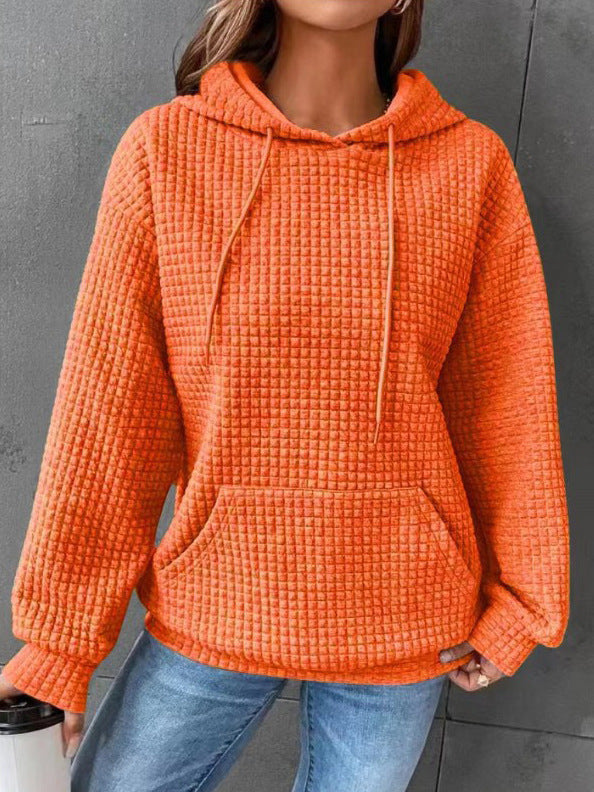 Damen Kapuzensweatshirt mit strukturiertem Design R&B