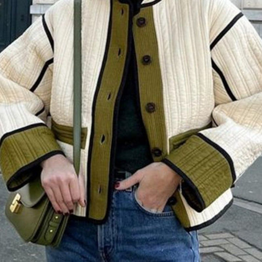 Damen modische Steppjacke R&B