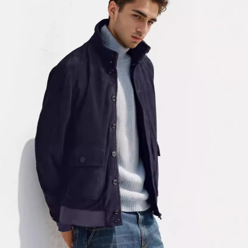 Herren robuste Utility-Jacke mit praktischen Taschen R&B