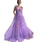 R&B | Chic Schlitz Braut Party Strand Kleid