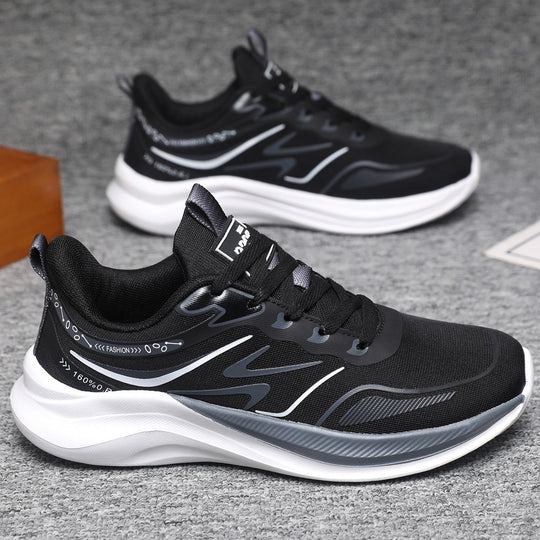 Damen Leichte und atmungsaktive Fitness-Sneaker mit flexiblem Dämpfungssystem R&B