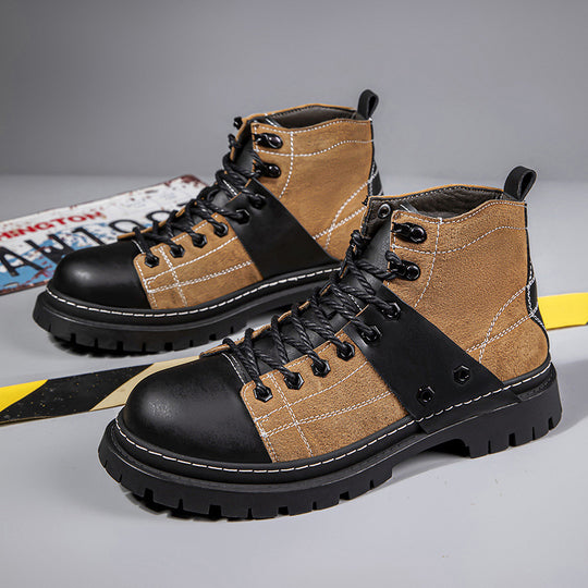 Damen Robuste Schnürboots mit strapazierfähigem Obermaterial für Outdoor-Aktivitäten R&B