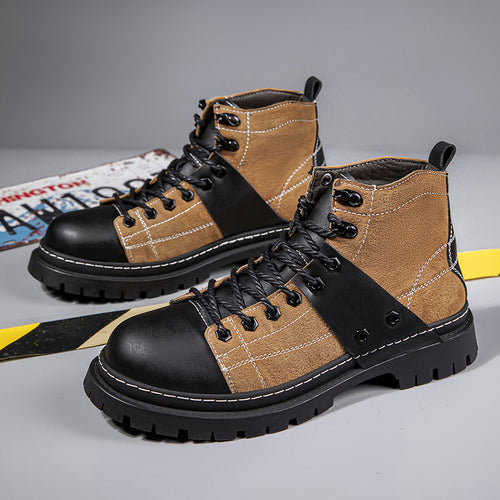Damen Robuste Schnürboots mit strapazierfähigem Obermaterial für Outdoor-Aktivitäten R&B