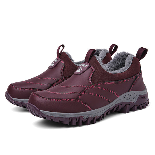 Damen Komfortable Winter Sneaker mit rutschfester Sohle und isoliertem Futter R&B