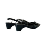 Damen elegante Slingback-Pumps mit dekorativem Schleifenakzent R&B