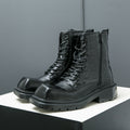 Damen robuste und stylishe Stiefel mit Reißverschluss R&B