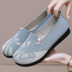 Damen Komfortable Freizeit-Slipper mit modischem Lochdesign R&B