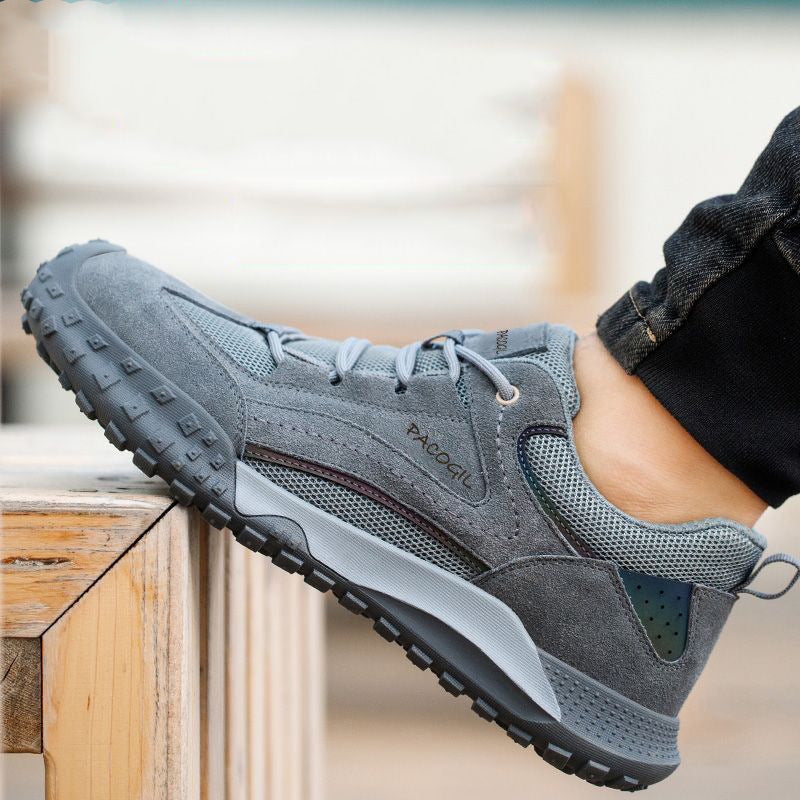 Herren Sportliche Wanderschuhe mit rutschfester Sohle und atmungsaktivem Obermaterial R&B