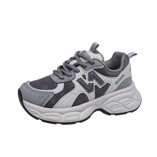 Damen Sportliche Sneakers mit atmungsaktivem Mesh-Obermaterial und flexibler Dämpfung R&B