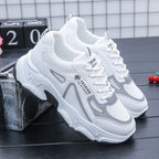 Damen Sportliche Freizeitsneaker mit dämpfender Sohle und atmungsaktiver Mesh-Oberfläche R&B