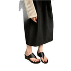 Damen Wedge Zehentrenner-Sandalen mit elegantem Riemendesign R&B