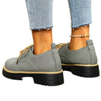 Damen Schnürschuhe mit robustem Profil und modernem Look