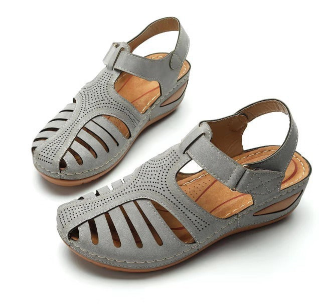 Damen Sandalen mit verstellbarem Riemendesign und atmungsaktivem Obermaterial R&B