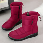 Damen Winterstiefel mit rutschfester Sohle und isolierendem Innenfutter