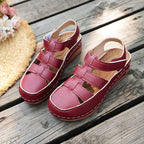 Damen Komfortable und luftige Sandalen mit geflochtenem Riemendesign R&B