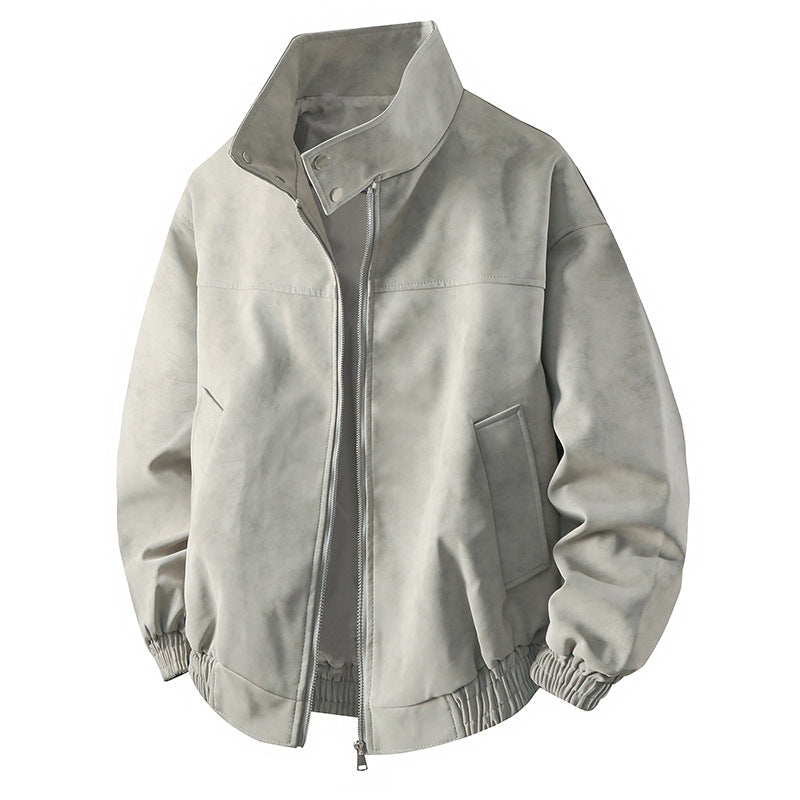 Herren Modische Übergangsjacke mit hohem Kragen und revitalisierendem Innenfutter R&B