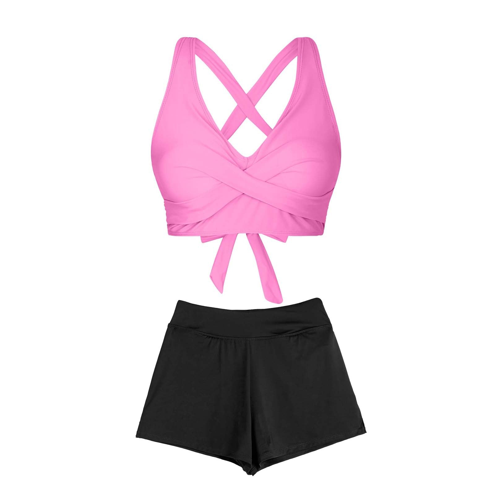 Damen Zweiteiliger Badeanzug mit floralem Design R&B