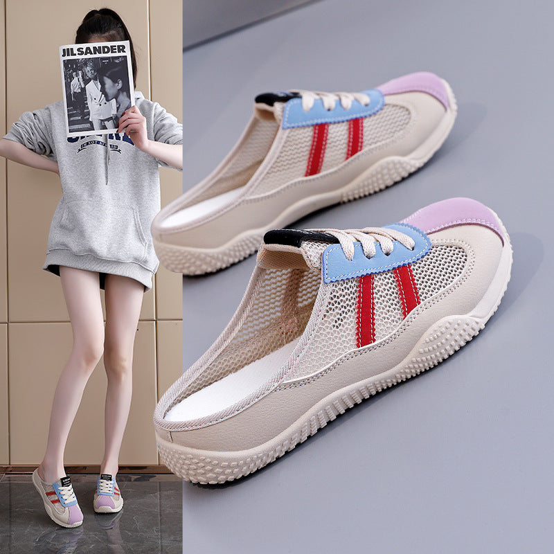Damen Freizeit Sneakers mit atmungsaktiver Mesh-Oberfläche und rutschfester Sohle R&B