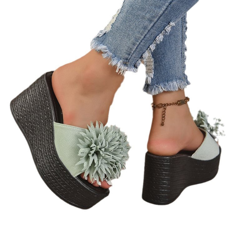 Damen Espadrilles mit modischem Blumendesign R&B