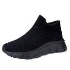 Damen Strick-Sneaker mit elastischem Knöchelabschluss R&B