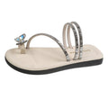 Damen Riemchen-Sandaletten mit funkelndem Schmetterlingsdesign R&B