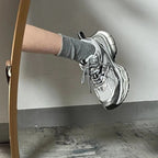 Damen Sportliche Laufschuhe mit dämpfender Sohle und atmungsaktiven Mesh-Einsätzen R&B