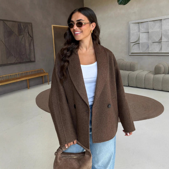 Damen eleganter Oversized Blazer R&B